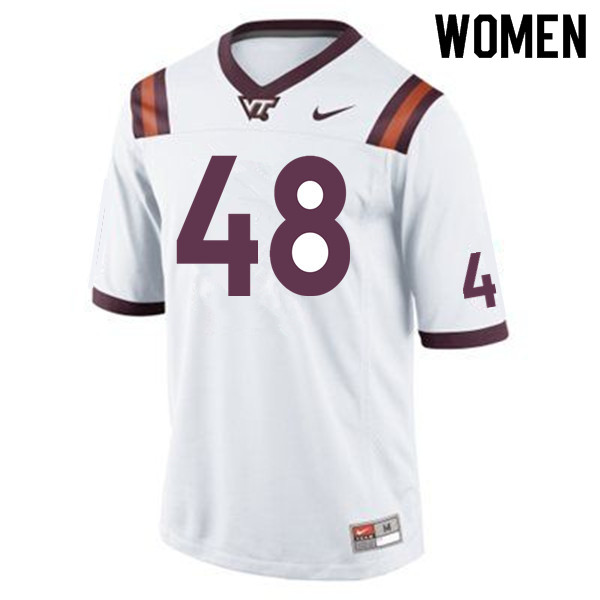 Women #48 Daniel Griffith Virginia Tech Hokies College Football Jerseys Sale-Maroon